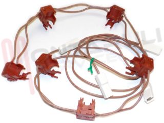 Immagine di ASSIEME 6 MICROINTERRUTORI L=1,00MT. 694490712 ORIGINALE