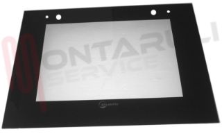 Immagine di VETRO FORNO ALT.450X593MM. ESTERNO NERO ORIGINALE