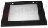 Immagine di VETRO FORNO ALT.450X593MM. ESTERNO NERO ORIGINALE