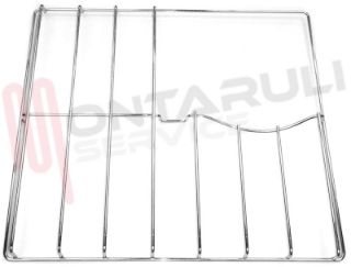 Immagine di GRIGLIA 3 FUOCHI FILO 478X425MM. CROMATA SMEG