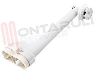 Immagine di CONDOTTO GRIGIO CHIARO COMPLETO L=245MM. ORIGINALE