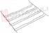 Immagine di GRIGLIA FORNO LATERALE 310X290MM. ORIGINALE