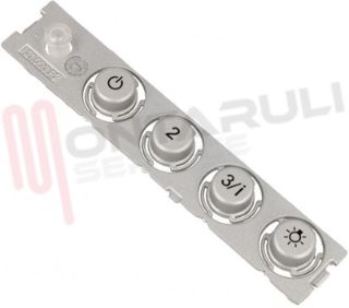 Immagine di TASTIERA 4 TASTI SILVER CAPPA FABER 133.0078.943 ORIGINALE