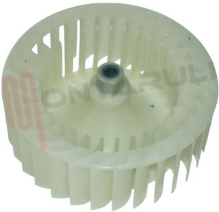 Immagine di GIRANTE VENTOLA TURBINA RAFFRED. MOTORE ASCIUGATRICE Ø137MM.