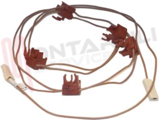 Immagine di ASSIEME 5 MICROINTERRUTTORI SMEG 694490752 ORIGINALE