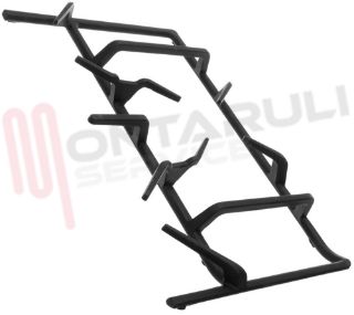 Immagine di GRIGLIA DESTRA GHISA 435X280MM. ORIGINALE PIANO COTTURA SMEG