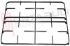 Immagine di GRIGLIA 4 FUOCHI PIATTINA 445X478MM. GASFIRE