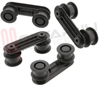 Immagine di KIT SUPPORTO RUOTE GRIGIO SCURO 4 PEZZI ORIGINALE