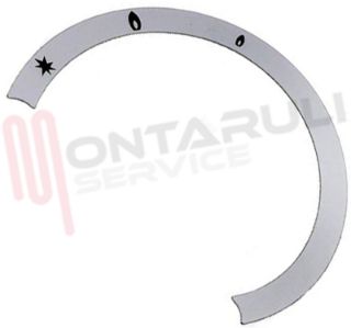 Immagine di ANELLO SERIGRAFATO Ø 100MM. PER MANOPOLA CUCINA