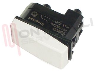 Immagine di INTERRUTTORE 16A 1 POSTO BIANCO SERIE CROSS