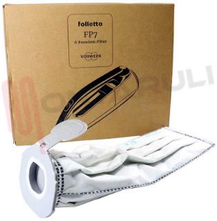 Immagine di SACCHETTI VK7 S FP7 PZ.6 FILTRELLO PREMIUM ORIGINALI