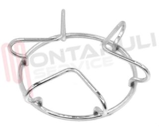 Immagine di GRIGLIA 1 FUOCO FILO D.140MM. CROMATA SAMET