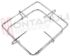 Immagine di GRIGLIA 1 FUOCO FILO 187X205MM. CROMATA OLMAR