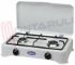 Immagine di FORNELLO 2 FUOCHI GRIGLIA PIATTINA VALVOLATO GPL