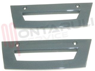 Immagine di MANIGLIA FRIGO CONGELATORE KIT 2PZ. GRIGIO
