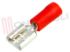 Immagine di FASTON FEMMINA ROSSO 2,5MMQ PER 6,3X0,8