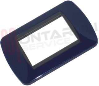 Immagine di PLACCA 3 POSTI BLU SOLID LIVING INTERNATIONAL