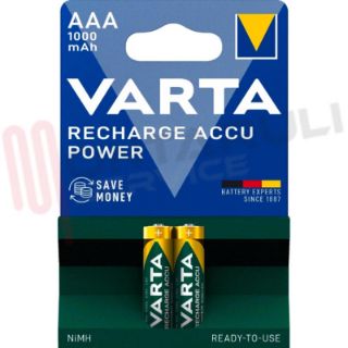 Immagine di BATTERIA 1,2V 100MAH 2PZ MINISTILO AAA RICARICABILE
