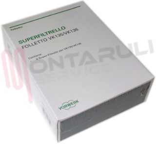 Immagine di SACCHETTI VK135/136 6PZ. ORIGINALE