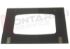 Immagine di VETRO FORNO NERO + SQUADRETTE ALT.425X570MM. ORIGINALE