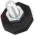 Immagine di PIEDINO LAVATRICE MA10 REGOLABILE H.32MM. ORIGINALE