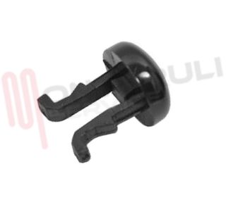 Immagine di PULSANTE ACCENSIONE NERO P60-90 FRONTALE ORIGINALE
