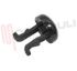 Immagine di PULSANTE ACCENSIONE NERO P60-90 FRONTALE ORIGINALE