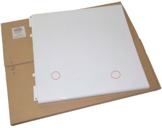 Immagine di PARTE SUPERIORE COPERCHIO IN LAMIERA BIANCO _QUALITA' B.