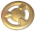 Immagine di CORONCINA OTTONE STAMPATO EBOS Ø93MM.