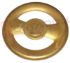 Immagine di CORONCINA OTTONE STAMPATO Ø102MM.