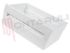 Immagine di CASSETTO VERDURA BIANCO 465X300X170/185MM. ORIGINALE