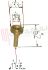 Immagine di BRUCIATORE OTTONE FUNGO PICCOLO GASFIRE
