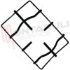 Immagine di GRIGLIA 1 FUOCO CENTRALE PIATTINA375X250MM. ARISTON INDESIT