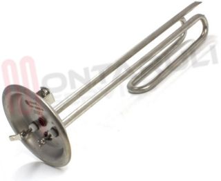 Immagine di RESISTENZA SCALDABAGNO 1500W 230V INOX Ø 92MM.