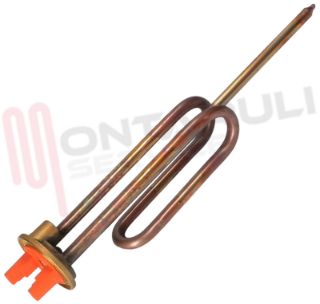 Immagine di RESISTENZA SCALDABAGNO 1500W RICURVA M6 FLANGIA RECO