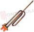 Immagine di RESISTENZA SCALDABAGNO 1500W RICURVA M6 FLANGIA RECO