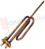 Immagine di RESISTENZA SCALDABAGNO 1500W RICURVA M6 FLANGIA RECO