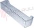 Immagine di BALCONCINO BOTTIGLIE TRASPARENTE BLU 480X115X95MM.