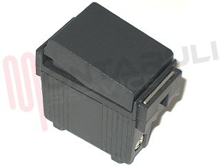 Immagine di INTERRUTTORE UNIPOLARE 16A 250V NERO SERIE LIVING ORIGINALE