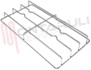 Immagine di GRIGLIA 2 FUOCHI FILO 433X230MM. SAMET