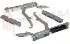 Immagine di KIT CERNIERA + PORTARULLINO PORTA FORNO MAXI WHIRLPOOL-TERIM