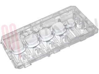 Immagine di TASTIERA 5 TASTI BIANCHI SMEG ORIGINALE