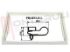 Immagine di GUARNIZIONE MAGNETICA BIANCA 0773X570MM SEZ.L ORIGINALE