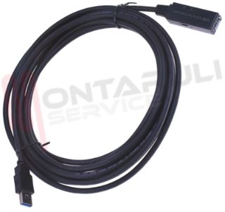 Immagine di CAVO USB A USB 3.0 GBPS MAS-FEM 5MT NERO