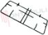 Immagine di GRIGLIA 2 FUOCHI PIATTINA 458X218MM. FRANKE