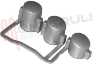 Immagine di TASTIERA 3 TASTI SILVER LAVASTOVIGLIE 00612318 ORIGINALE