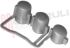 Immagine di TASTIERA 3 TASTI SILVER LAVASTOVIGLIE 00612318 ORIGINALE