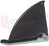 Immagine di GUIDE SUPPORTI VETRO FRONTALE CAPPA DX+SX NERI