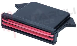 Immagine di BLOCCOPORTA SPORTELLO FRIGO BOSCH NERO ORIGINALE
