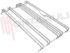 Immagine di GRIGLIA LATERALE FORNO TECNOGAS 370X210XH.25MM. ORIGINALE